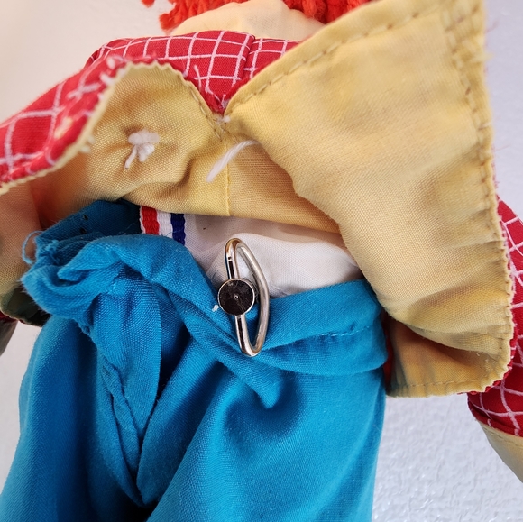 L'il Chips Vtg Porcelain Musical Wind Up Clown Doll Figure Russ Berrie Circus - Picture 13 of 13